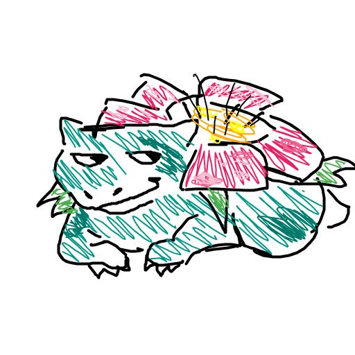 RioBlitzle's drawing of Venusaur — best Pokémon fan art on Sketchdex