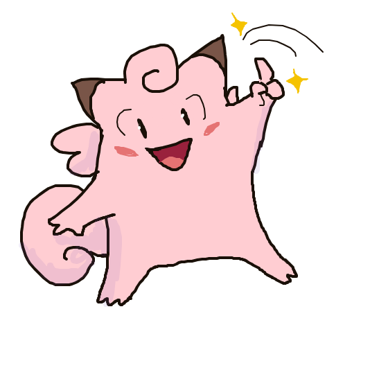 Clefairy drawing