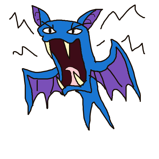 Golbat drawing