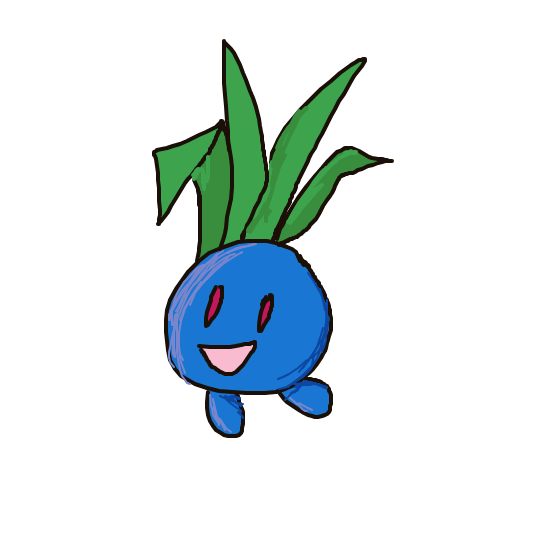 Oddish drawing