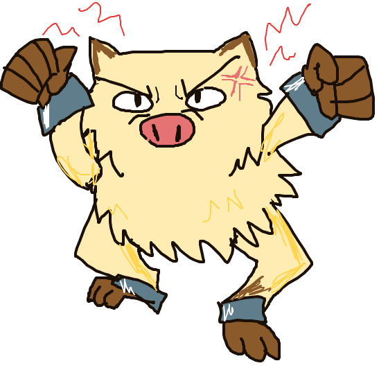 Primeape drawing
