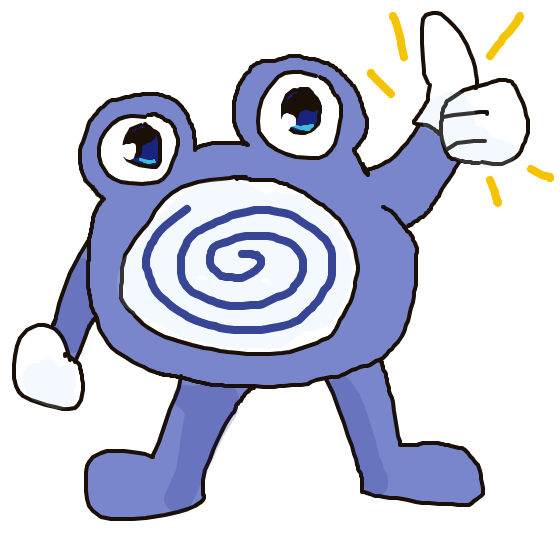 Poliwhirl drawing