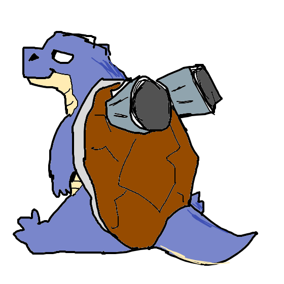 RioBlitzle's drawing of Blastoise — best Pokémon fan art on Sketchdex
