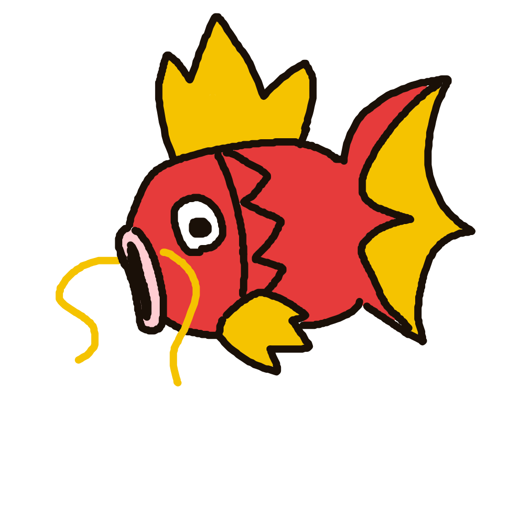 Magikarp drawing