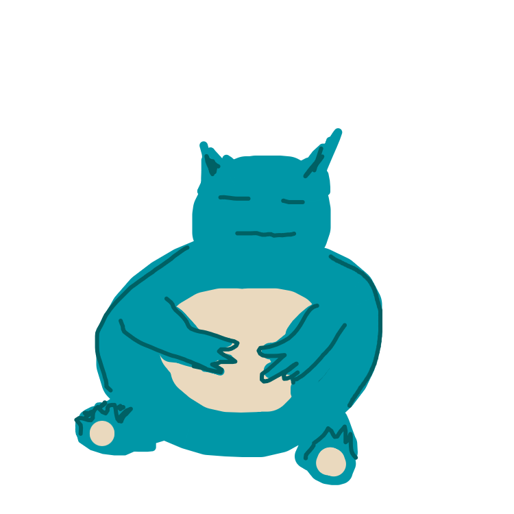 AstralPinsir364's drawing of Snorlax — Pokémon sketch on Sketchdex