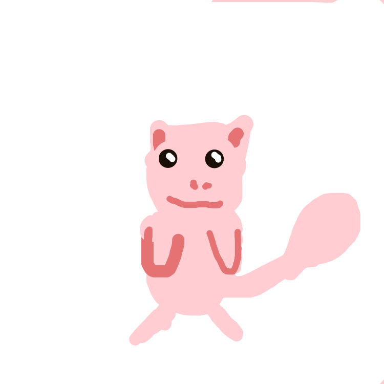 AstralPinsir364's drawing of Mew — Pokémon sketch on Sketchdex