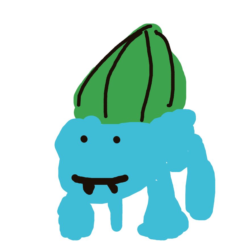 AstralPinsir364's drawing of Bulbasaur — Pokémon sketch on Sketchdex