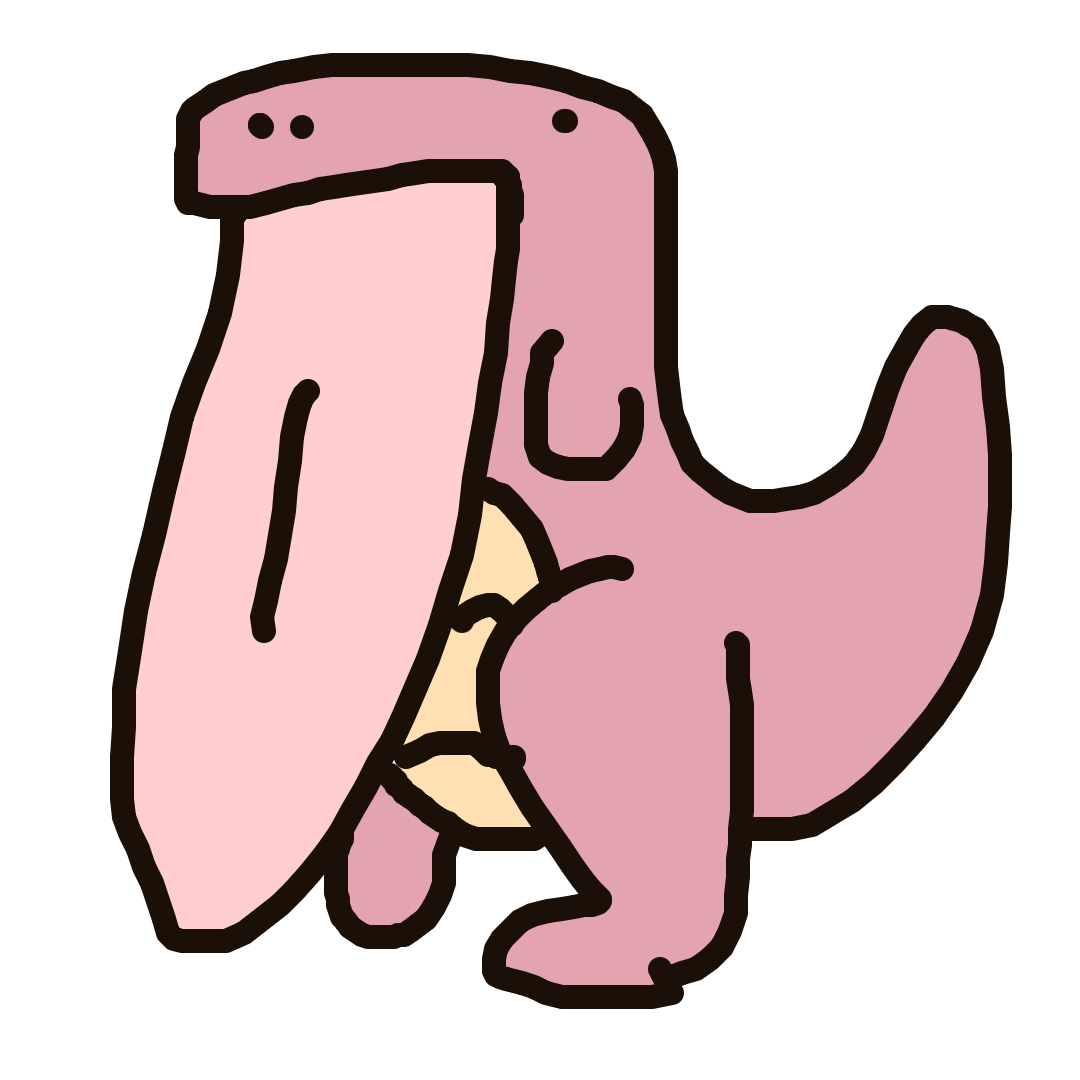 HyperMew636's drawing of Lickitung — Pokémon sketch on Sketchdex
