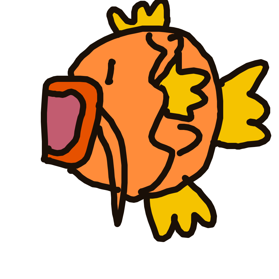 HyperMew636's drawing of Magikarp — Pokémon sketch on Sketchdex