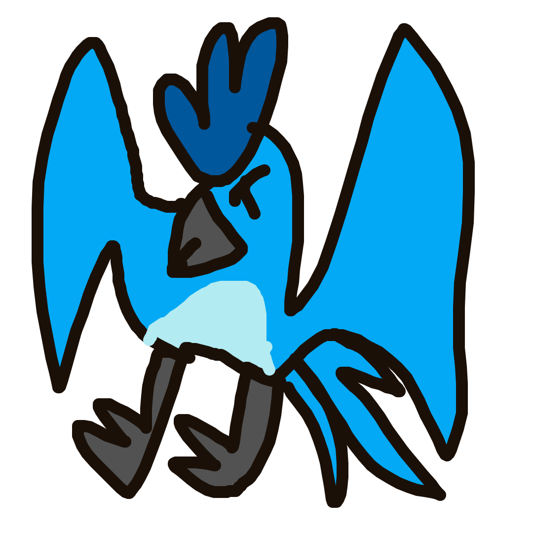 HyperMew636's drawing of Articuno — Pokémon sketch on Sketchdex