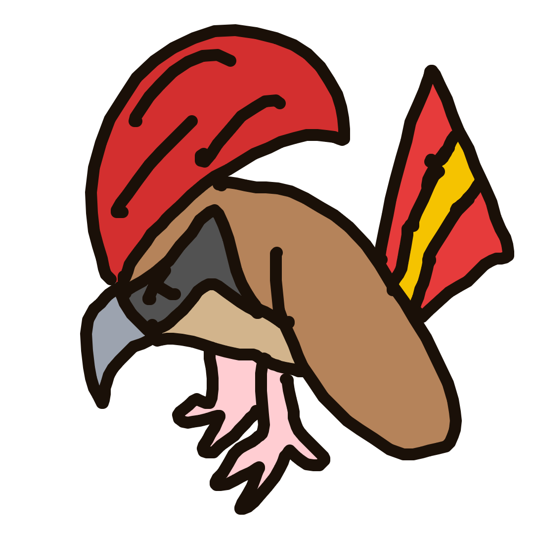 HyperMew636's drawing of Pidgeotto — Pokémon sketch on Sketchdex