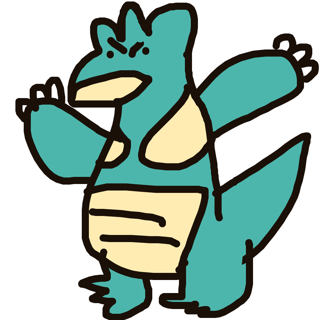HyperMew636's drawing of Nidoqueen — Pokémon sketch on Sketchdex