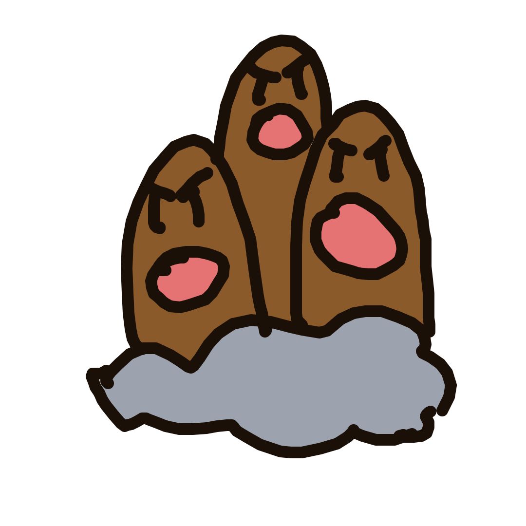 HyperMew636's drawing of Dugtrio — Pokémon sketch on Sketchdex
