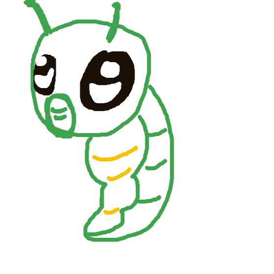 BlazingPorygon674's drawing of Caterpie — Pokémon sketch on Sketchdex