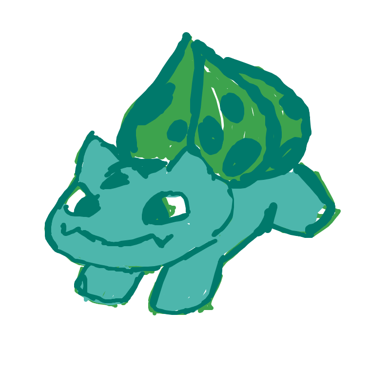 Bulbasaur drawing