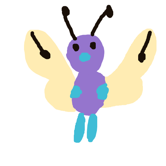 Diamondtwinkle's drawing of Butterfree — Pokémon sketch on Sketchdex