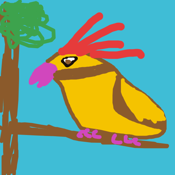 Diamondtwinkle's drawing of Pidgeotto — Pokémon sketch on Sketchdex