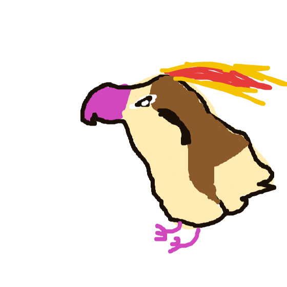 Diamondtwinkle's drawing of Pidgeot — Pokémon sketch on Sketchdex