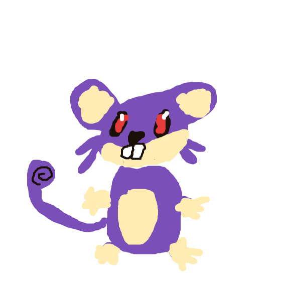 Diamondtwinkle's drawing of Rattata — Pokémon sketch on Sketchdex