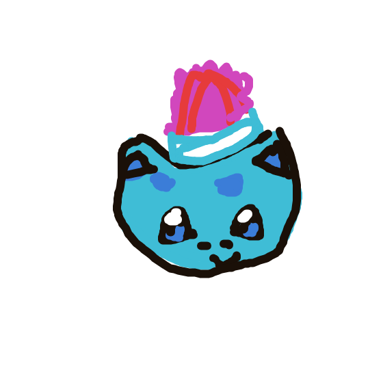 Ivysaur drawing