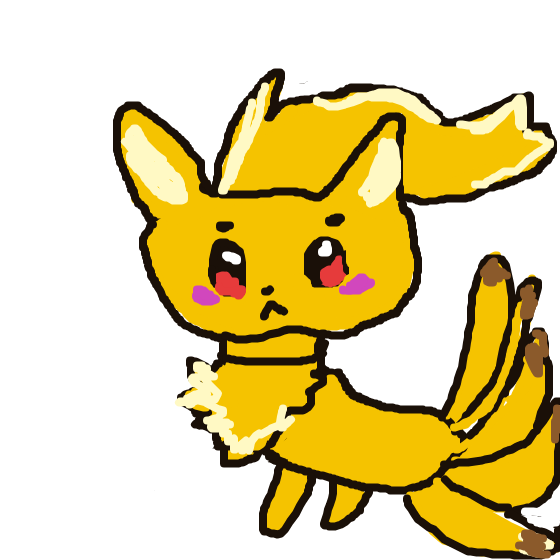 Diamondtwinkle's drawing of Ninetales — Pokémon sketch on Sketchdex