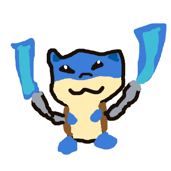 Diamondtwinkle's drawing of Blastoise — Pokémon sketch on Sketchdex