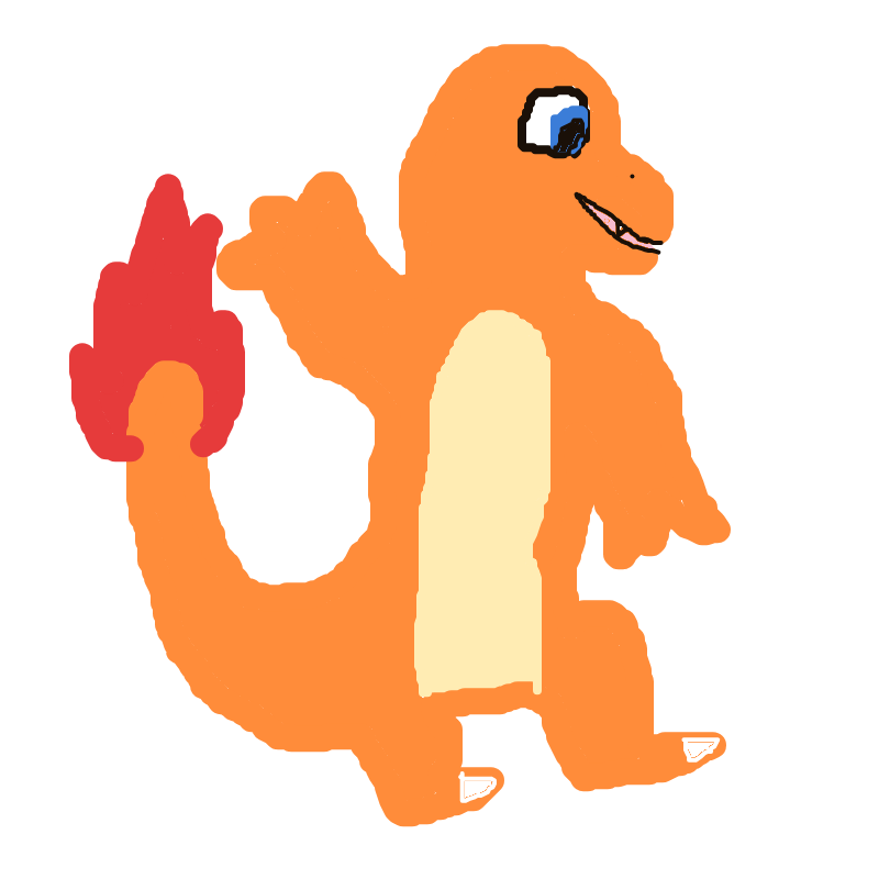 Griffonryder25's drawing of Charmander — Pokémon sketch on Sketchdex