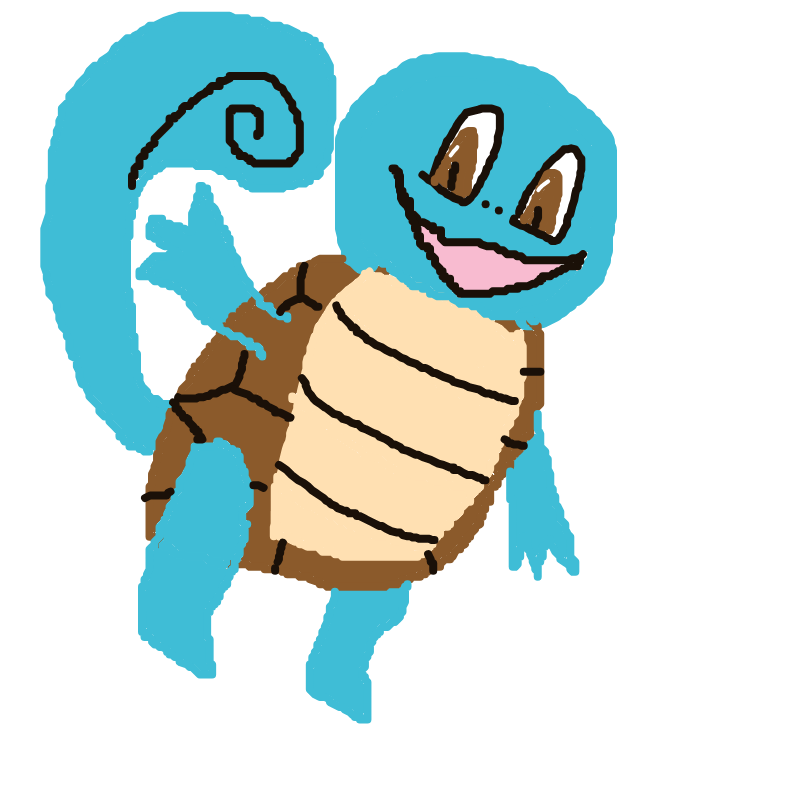 Griffonryder25's drawing of Squirtle — Pokémon sketch on Sketchdex