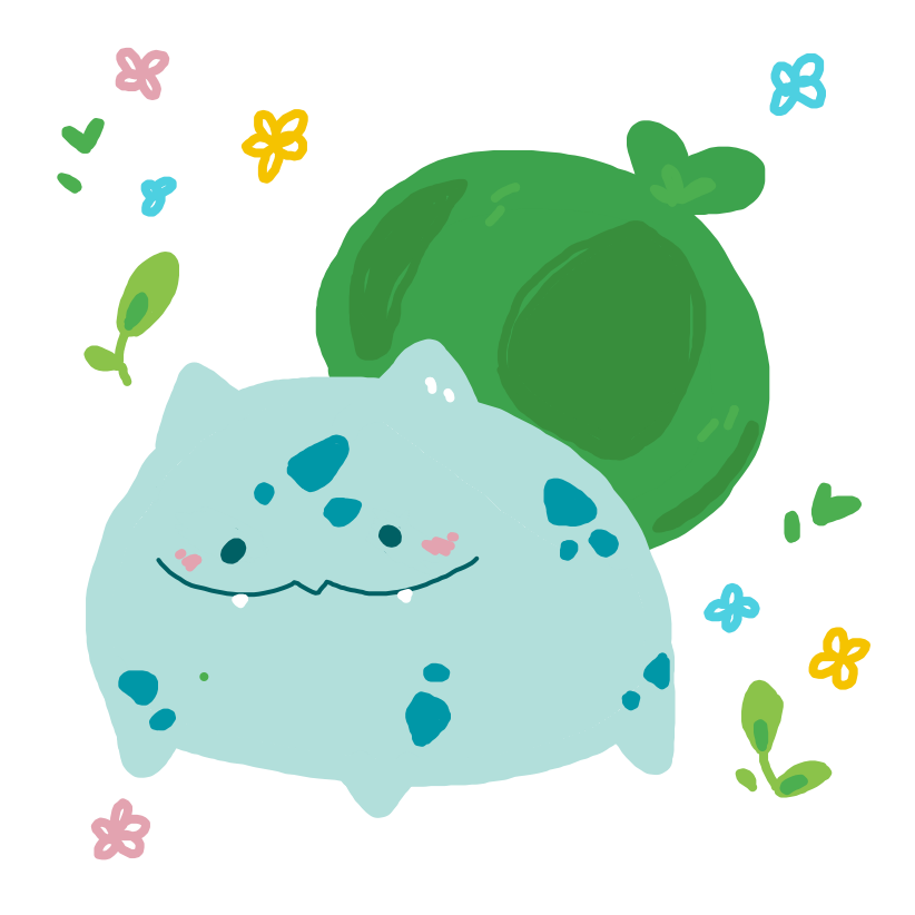 kurapi_draws's drawing of Bulbasaur — Pokémon sketch on Sketchdex