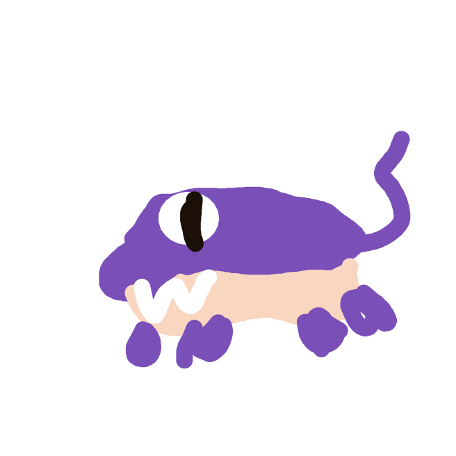LuckyPersian786's drawing of Rattata — Pokémon sketch on Sketchdex
