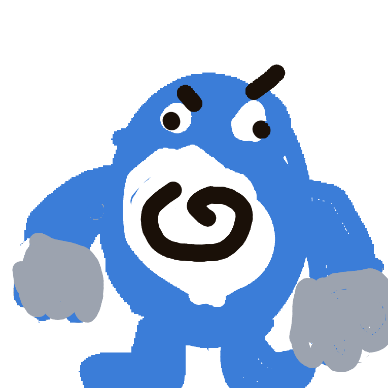 LuckyPersian786's drawing of Poliwrath — Pokémon sketch on Sketchdex