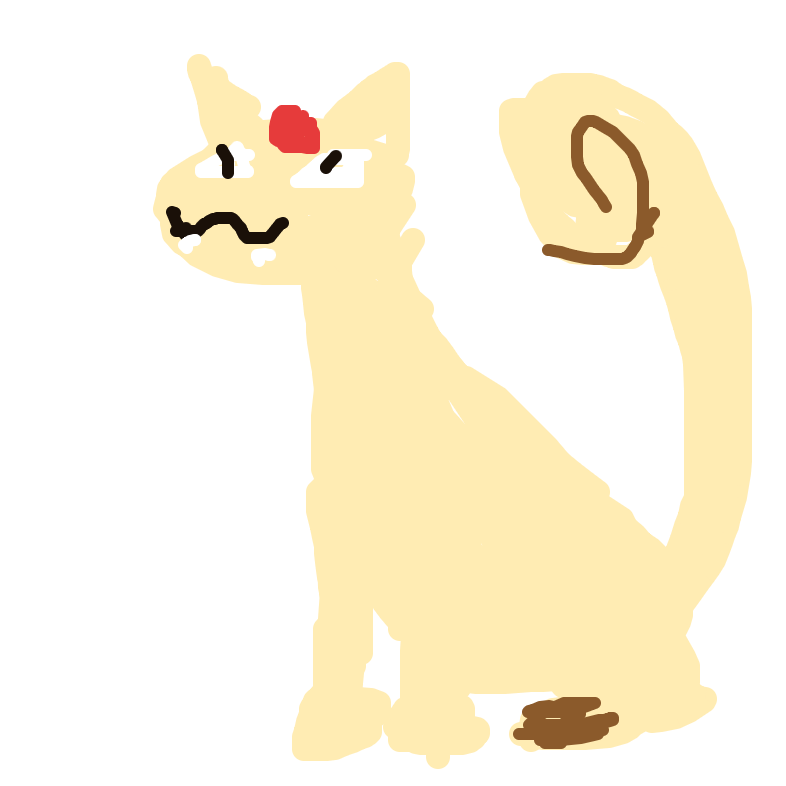 Vekzone's drawing of Persian — Pokémon sketch on Sketchdex