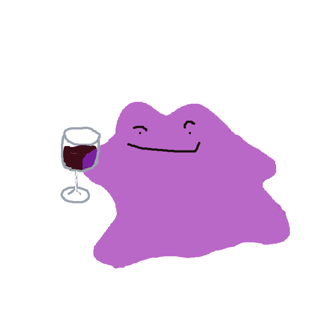 SHROOPOO's drawing of Ditto — Pokémon sketch on Sketchdex
