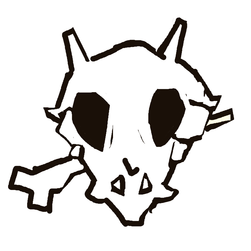 Cubone drawing