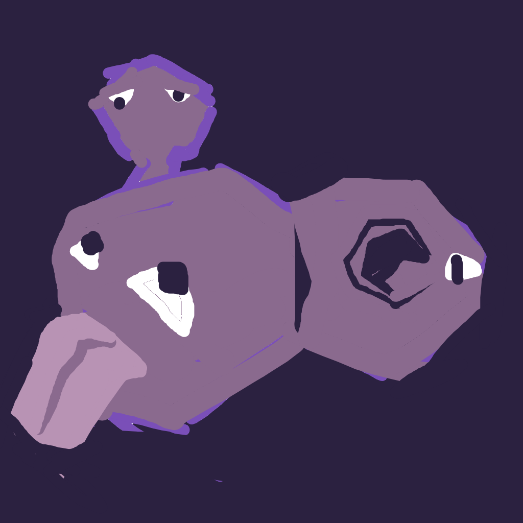 Weezing drawing