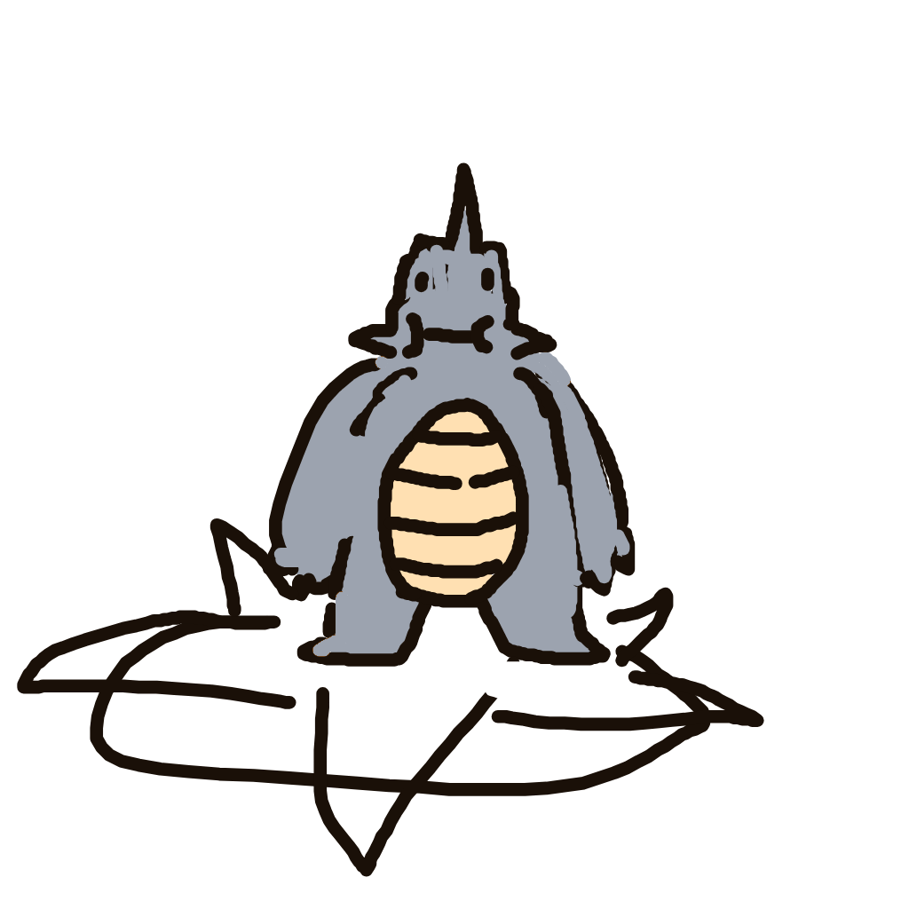 Rhyhorn drawing