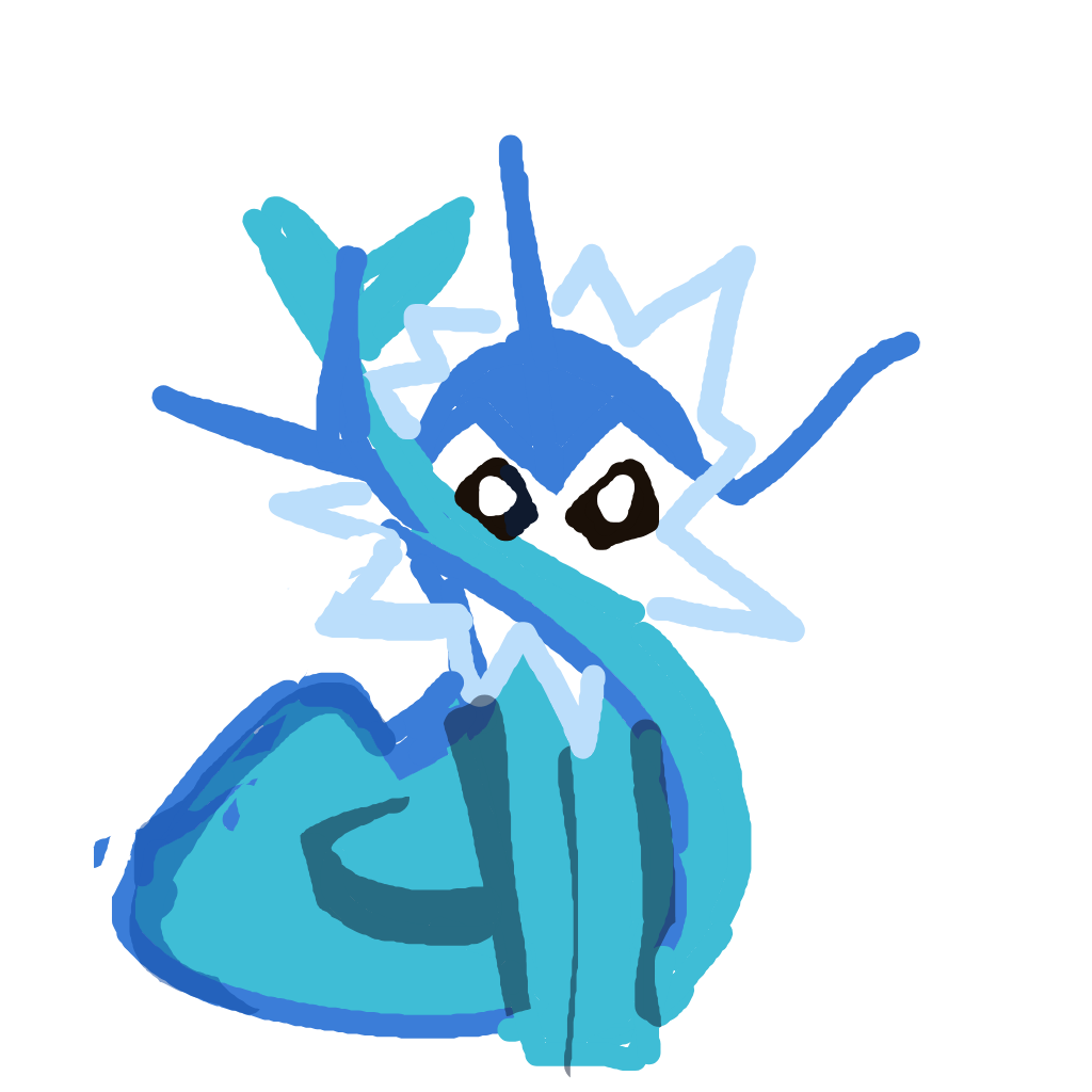 Vaporeon drawing