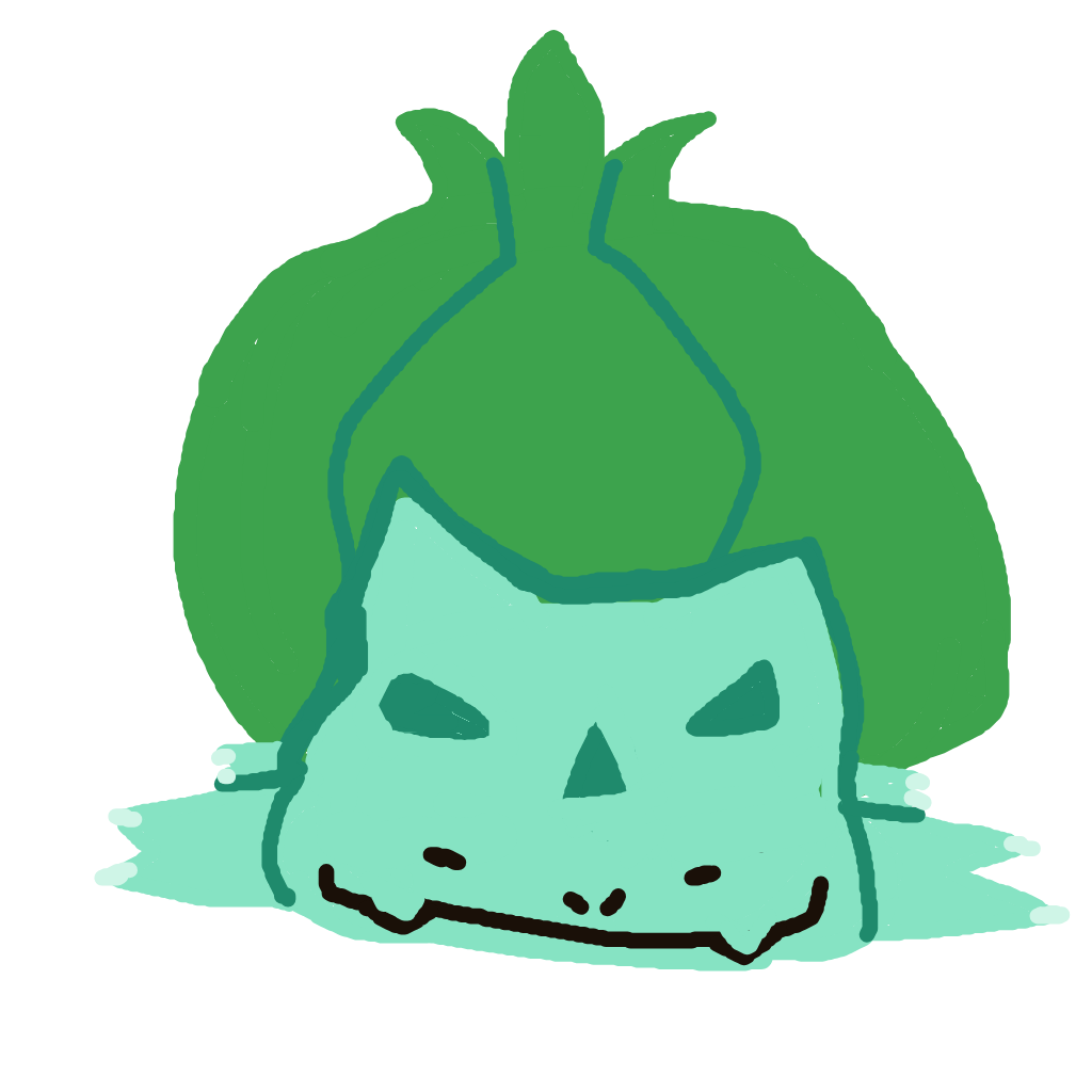 evechristmas's drawing of Bulbasaur — Pokémon sketch on Sketchdex