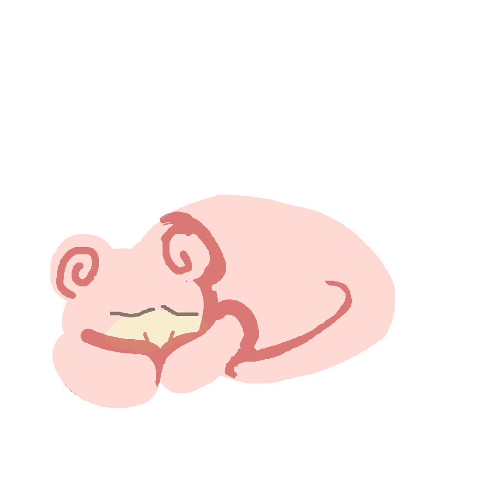Slowpoke drawing