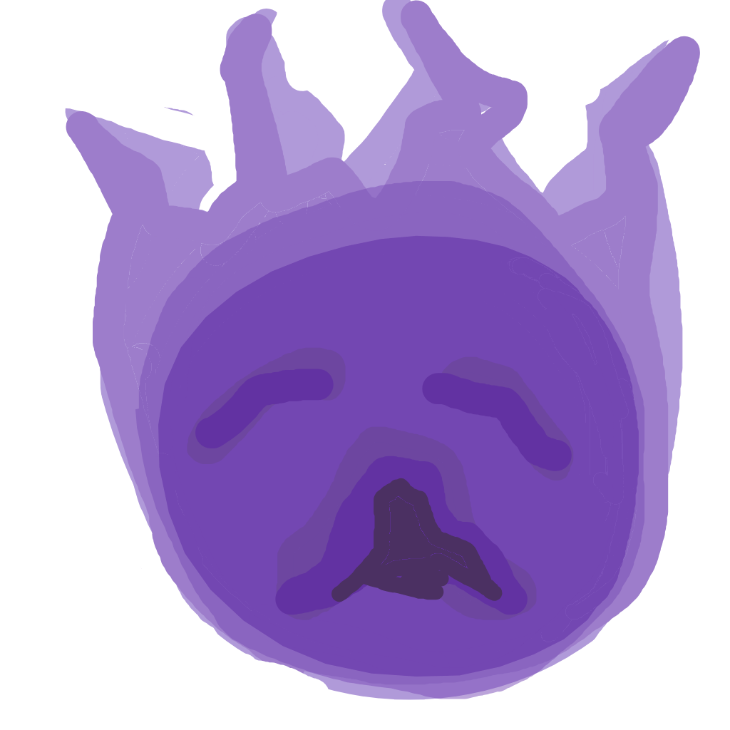 Gastly drawing