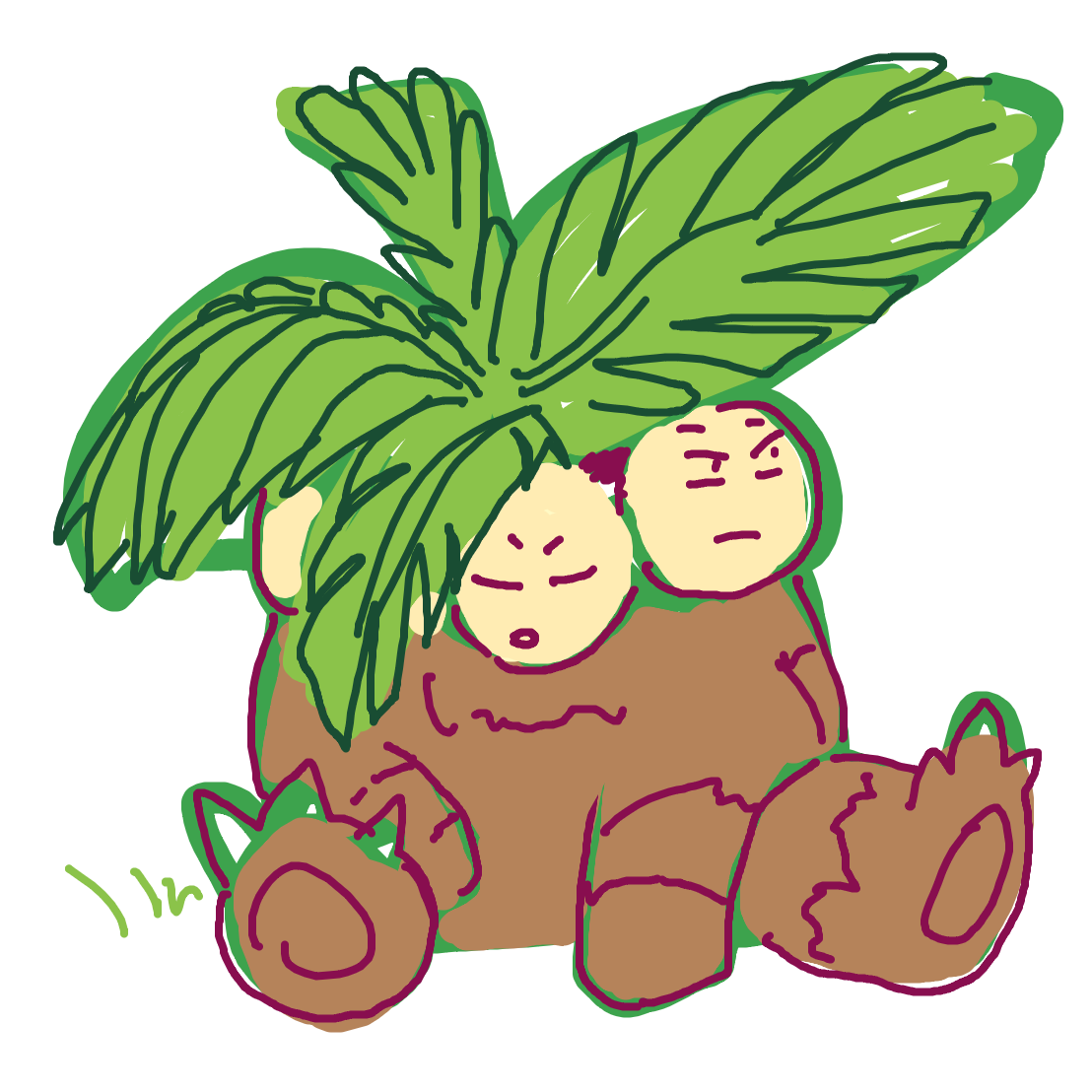 Exeggutor drawing