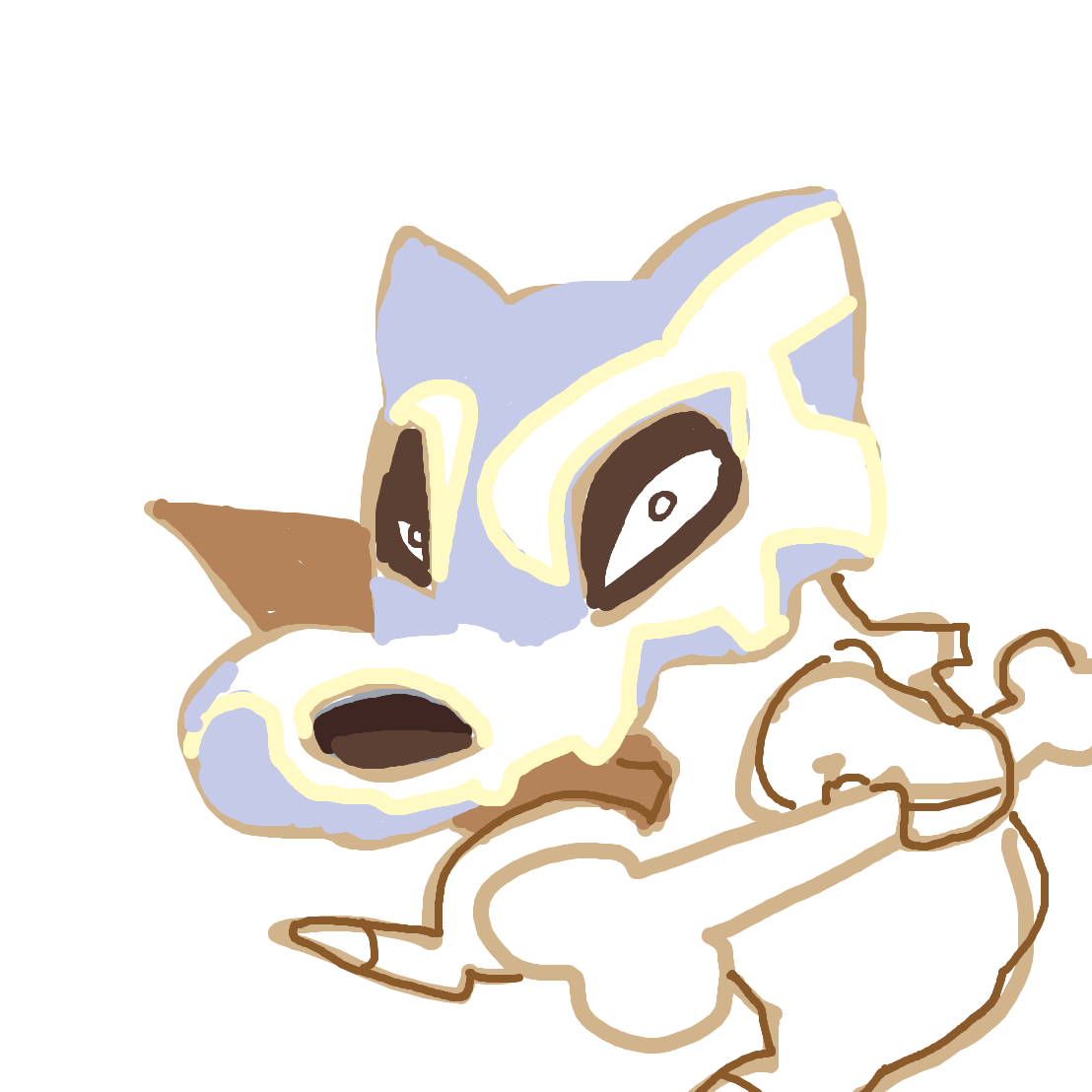 Cubone drawing