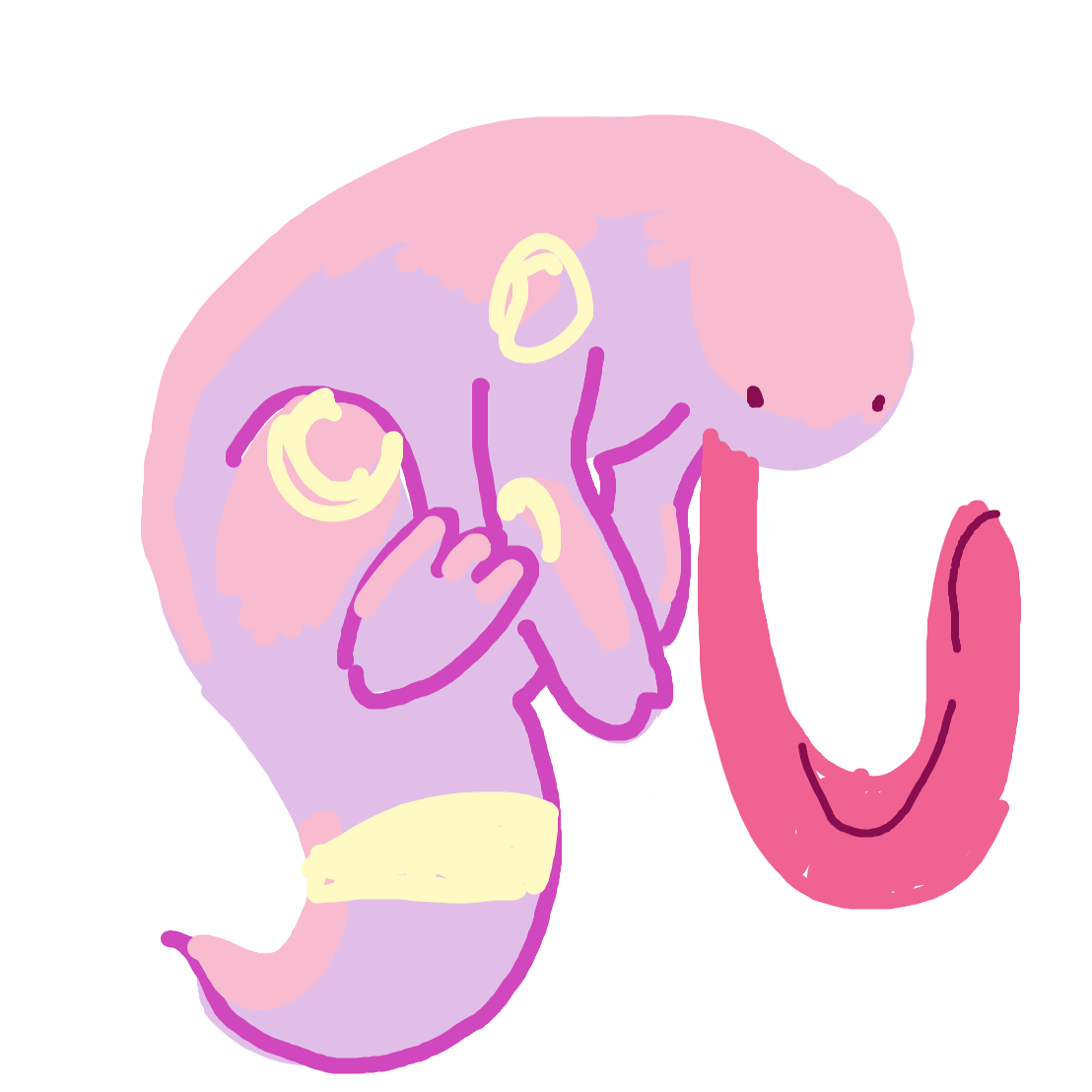 Lickitung drawing