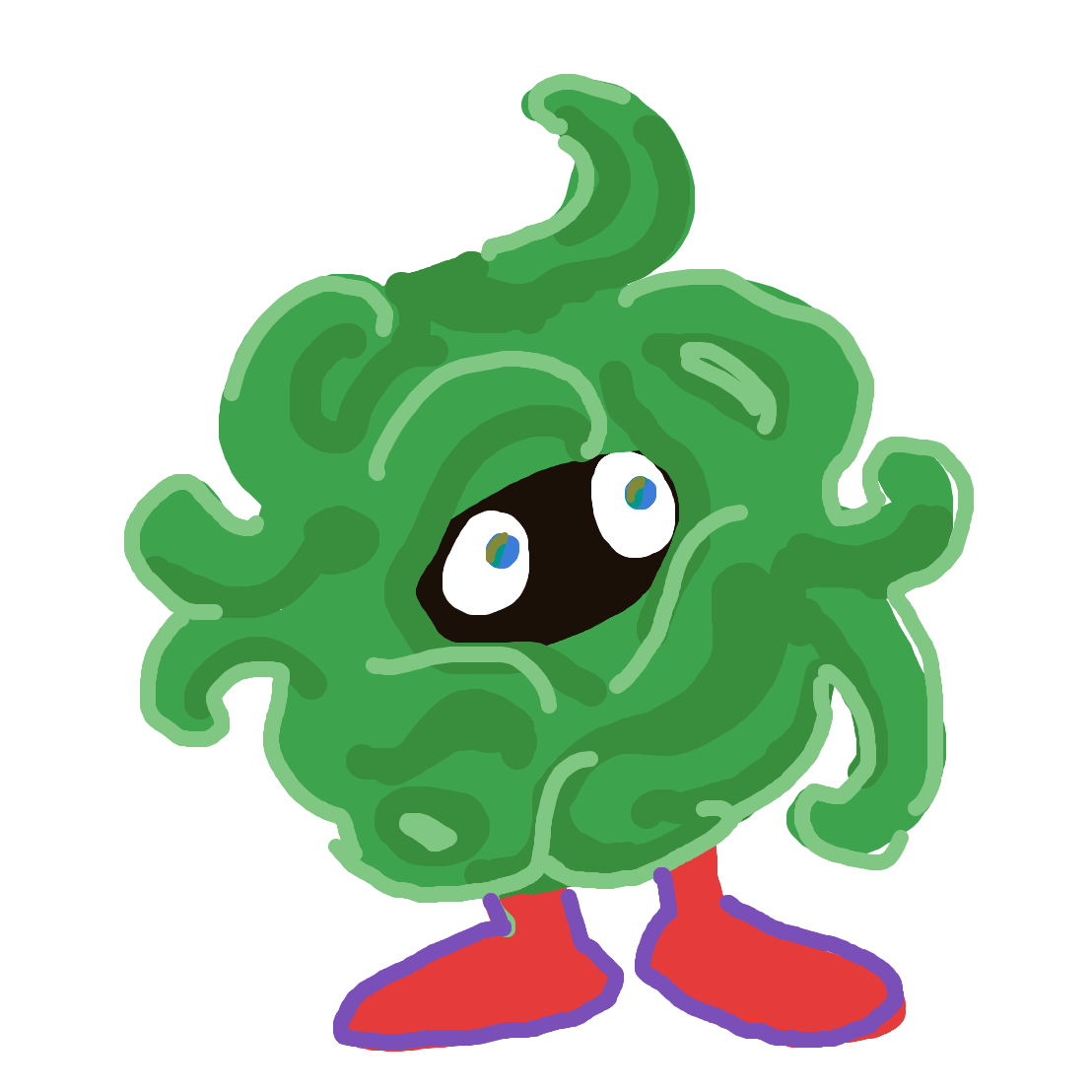 Tangela drawing