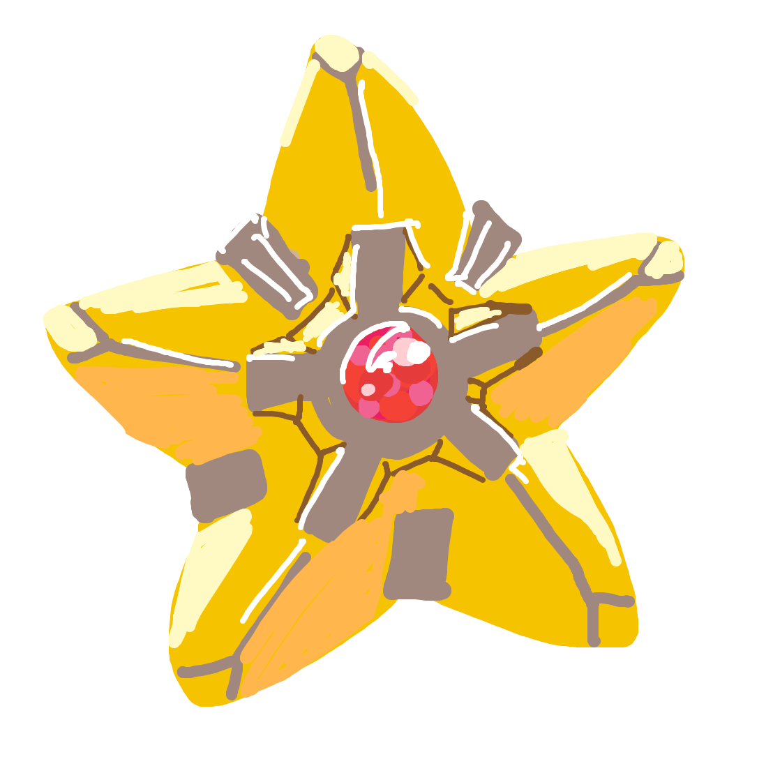 Staryu drawing