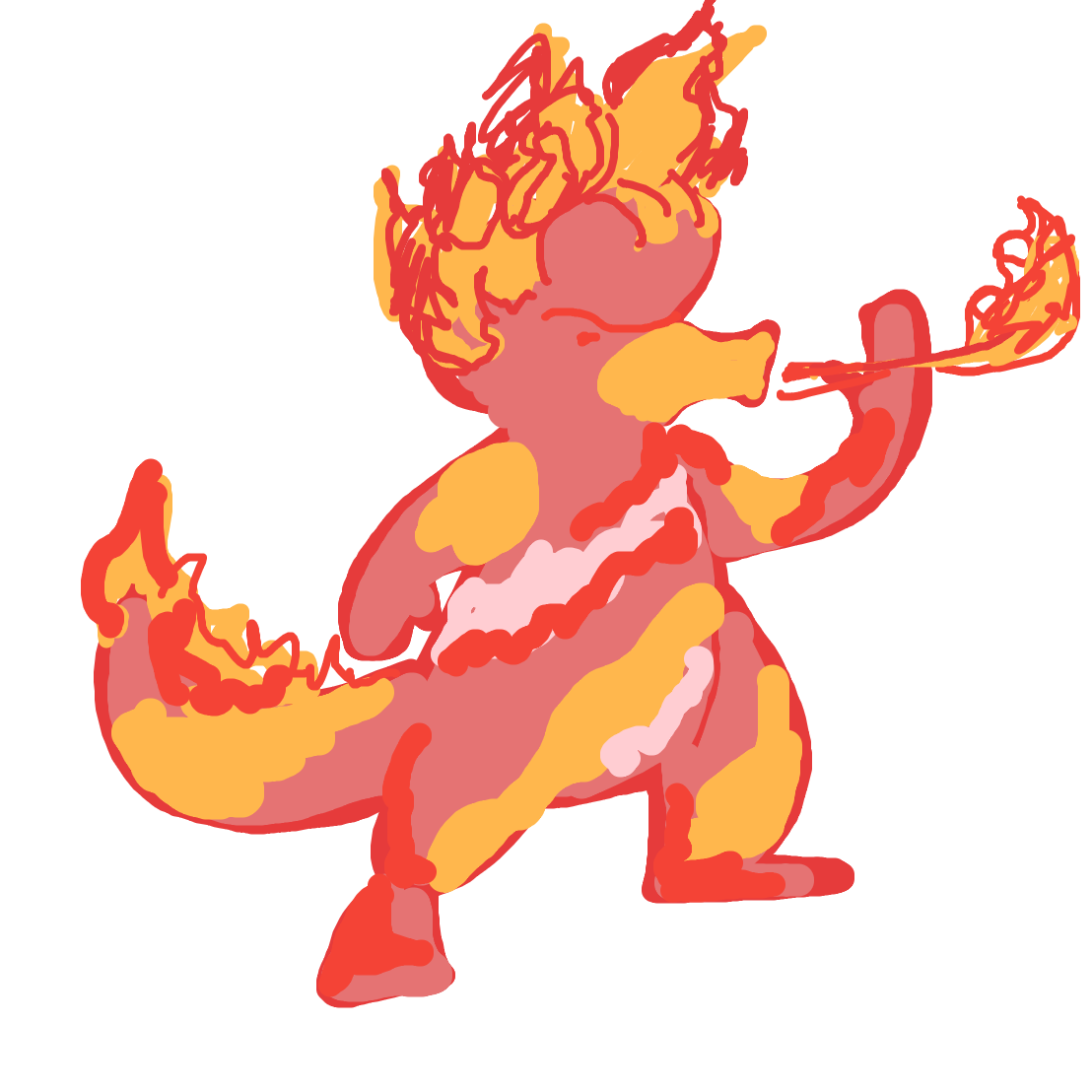 Magmar drawing