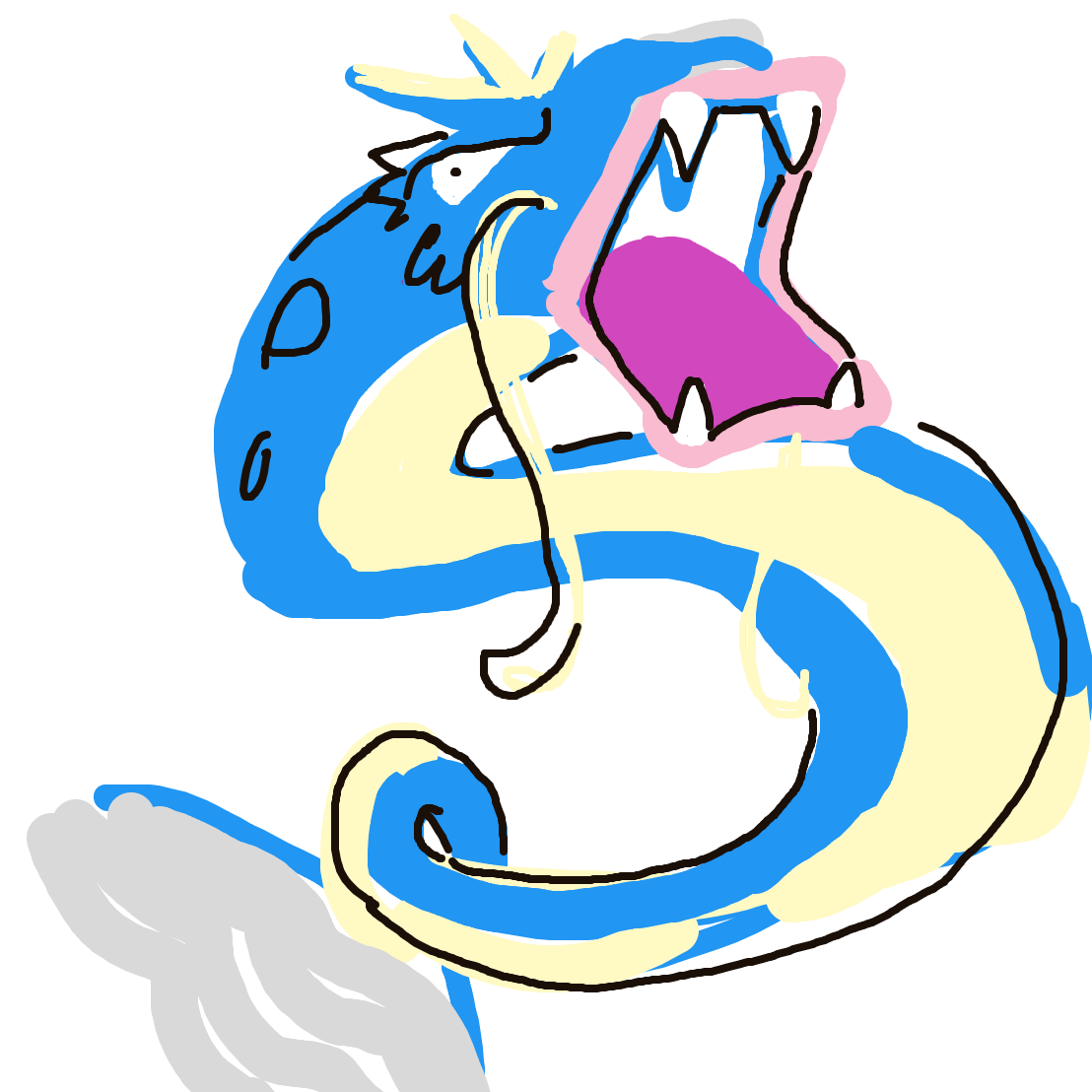 Gyarados drawing