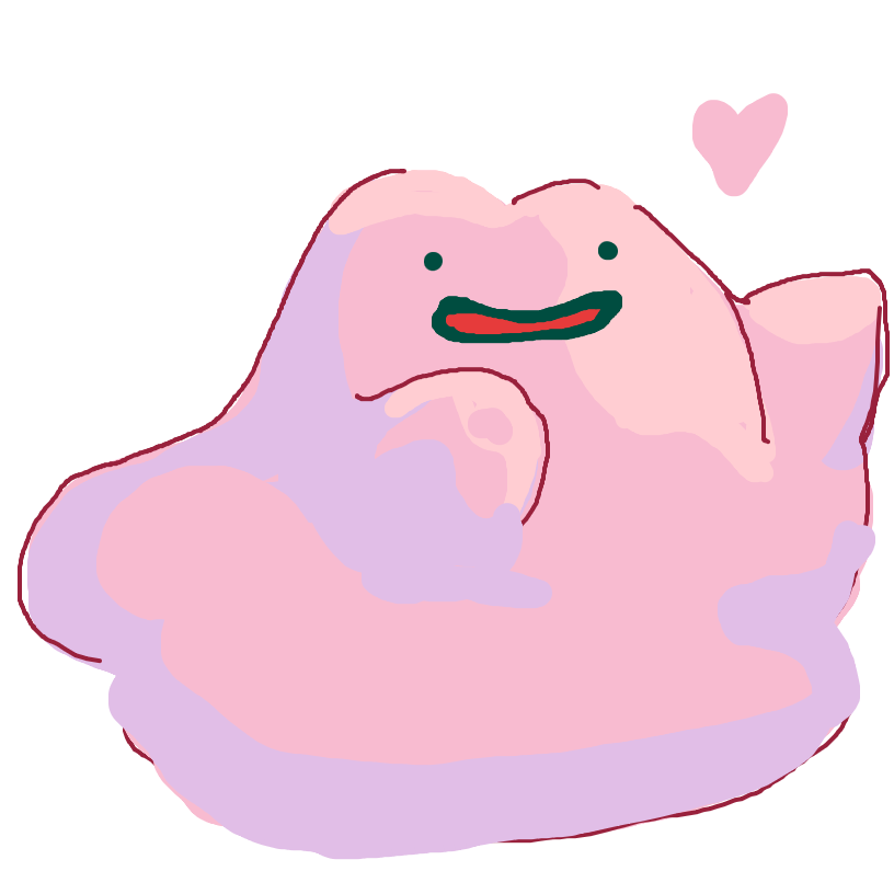 karpngull's drawing of Ditto — Pokémon fan art on Sketchdex