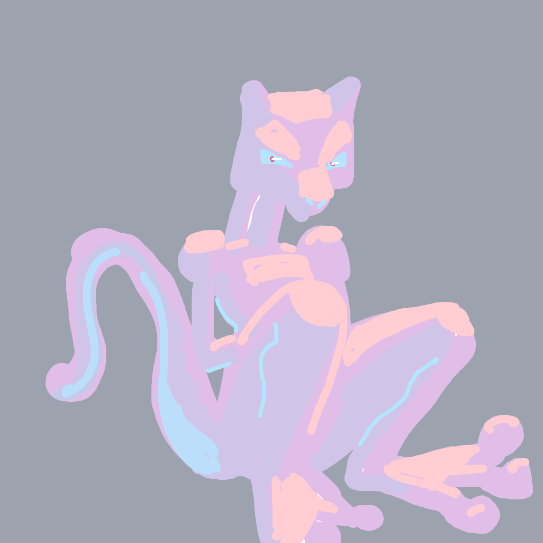 Mewtwo drawing