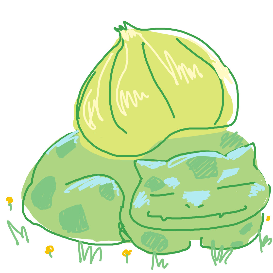 Bulbasaur drawing